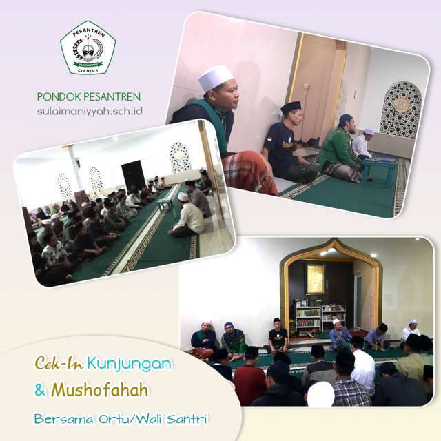 Halalbihalal dan Mushofahah Bersama Orangtua Wali Santri